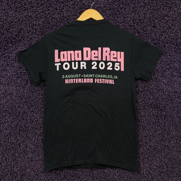 Lana Del Rey Tour 2025 Hinterland Music Festival T-Shirt S - Picture 3 of 4